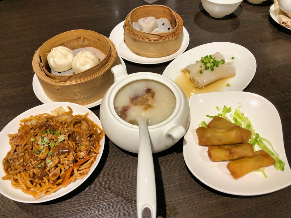 Dim Sum Breakfast in Singapore Dream Cruise